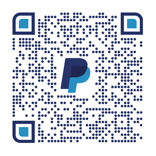 Codice QR PayPal fornito dal creatore di Musica per ricevere contributi volontari